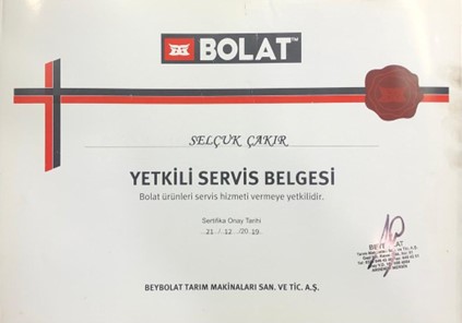 BOLAT YETKİLİ SERVİSİ